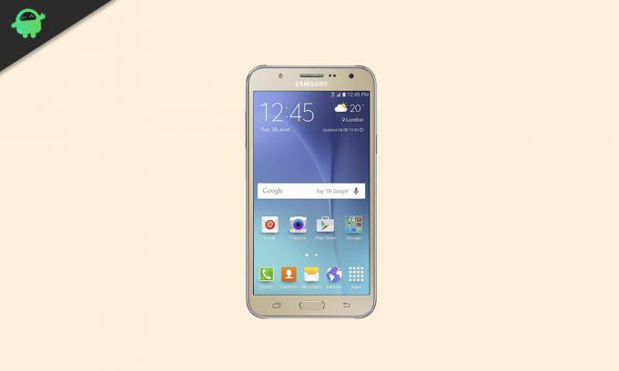 ملفات فلاش Samsung Galaxy J7 SM-J700F (دليل البرامج الثابتة للمخزون)