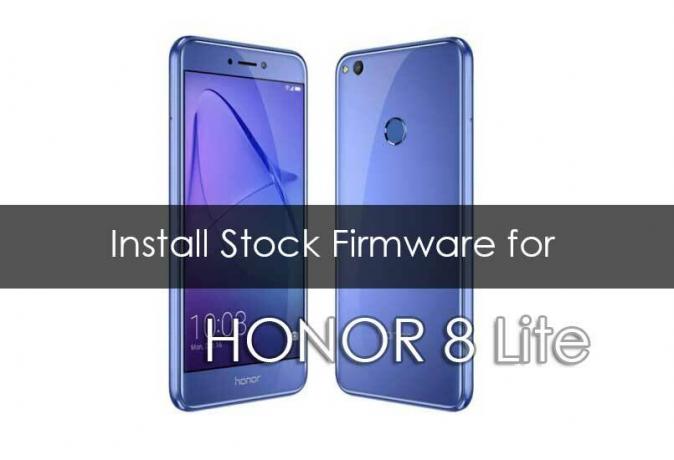 Firmware de stock para Honor 8 Lite