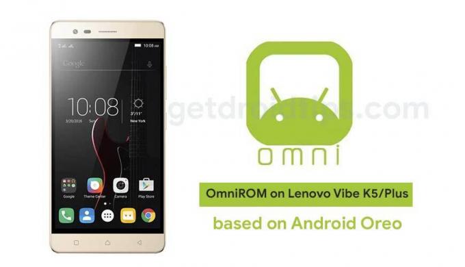 Atnaujinkite „OmniROM“ sistemoje „Lenovo Vibe K5 / K5 Plus“, pagrįstą „Android 8.1 Oreo“ (A6020)