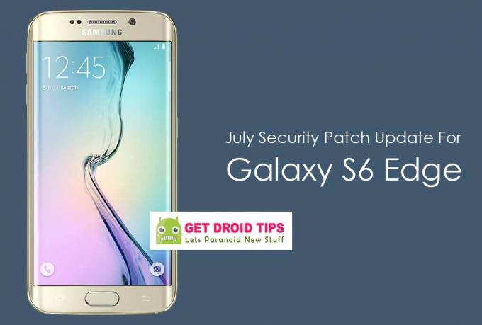 Scarica Installa G925IDVU3FQG1 luglio Security Nougat per Galaxy S6 Edge