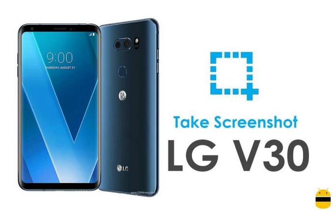 LG V30'da Ekran Görüntüsü Nasıl Çekilir