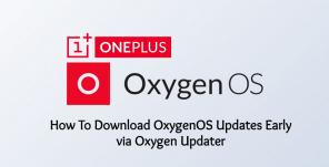 Kako zgodaj prenesti posodobitve OxygenOS prek programa Oxygen Updater