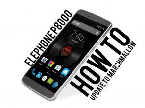 A hivatalos készlet ROM telepítése az Elephone P8000 készülékre (Android 5.1 és 6.0)