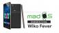 Atualize o MadOS no Wiko Fever Android 8.1 Oreo baseado no AOSP (MT6753)