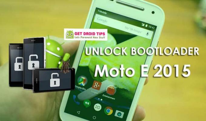 Bootloaderi avamine seadmel Moto E 2015 (Surnia / otus)