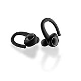 Kép a Groov-e Sport Buds vezeték nélküli fülhallgatóról és hordozható töltőtokról Power Bank-tal, fekete