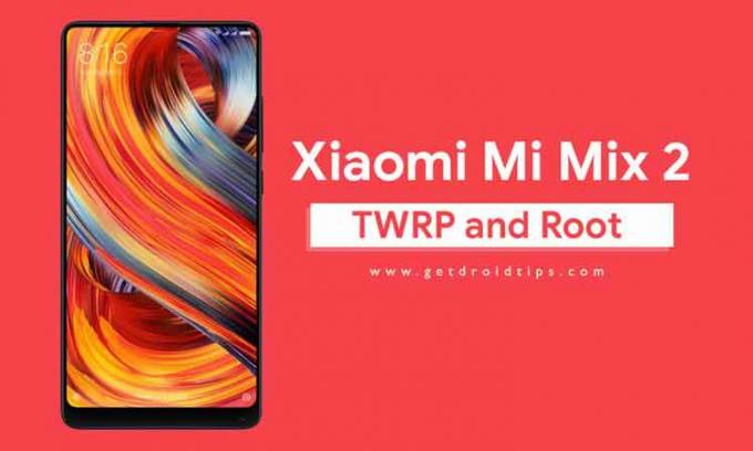 Hoe officiële TWRP Recovery op Xiaomi Mi Mix 2 te installeren en te rooten