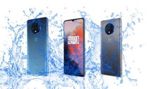 O dispositivo OnePlus 7T é à prova d'água e à prova de poeira?
