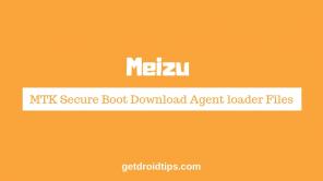 تنزيل Meizu MTK Secure Boot Download Agent Files [MTK DA]