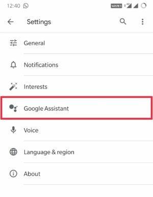 История на Google Assistant