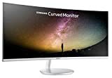 Immagine del monitor curvo ultra largo Samsung LC34F791WQUXEN 34 "- UWQHD 3440 x 1440, 100 Hz, Freesync, 2 x HDMI, Displayport, USB, altoparlanti
