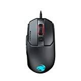 صورة Roccat Kain 120 Aimo RGB Gaming Mouse (16.000 dpi مستشعر عين البومة ، 89G Ultra-Light ، Titan Click Technology) أسود