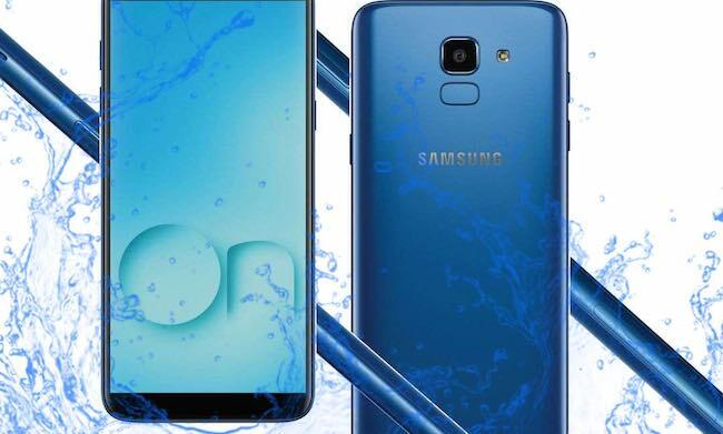 Is het Samsung Galaxy On6 waterdicht apparaat?