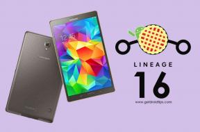 Download en installeer Lineage OS 16 op Samsung Galaxy Tab S 8.4 (klimtdcm)