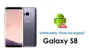 Opravte svoj Samsung Galaxy S8 s chybou „Bohužiaľ sa telefón zastavil“
