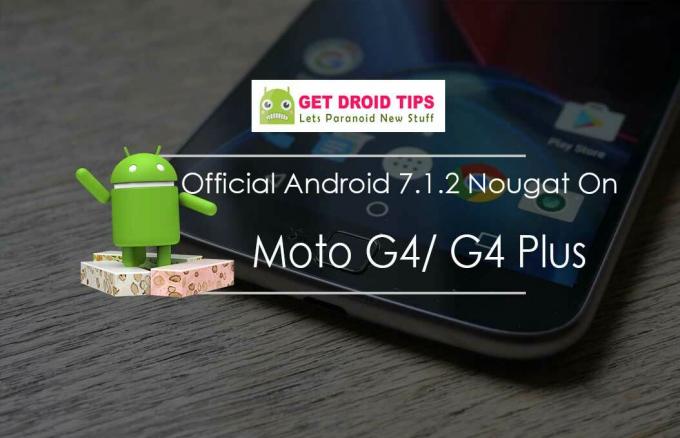 Изтеглете Инсталирайте официалния Android 7.1.2 Nougat на Moto G4 и G4 Plus (Потребителски ROM, AOKP)
