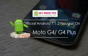 Prenesite Namesti uradni Android 7.1.2 Nougat na Moto G4 in G4 Plus