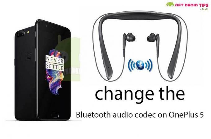 Ръководство за промяна на Bluetooth аудио кодека на OnePlus 5