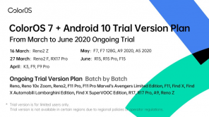 Oppo K1 ColorOS 7 (Android 10) atjauninājums nav tūlītējs