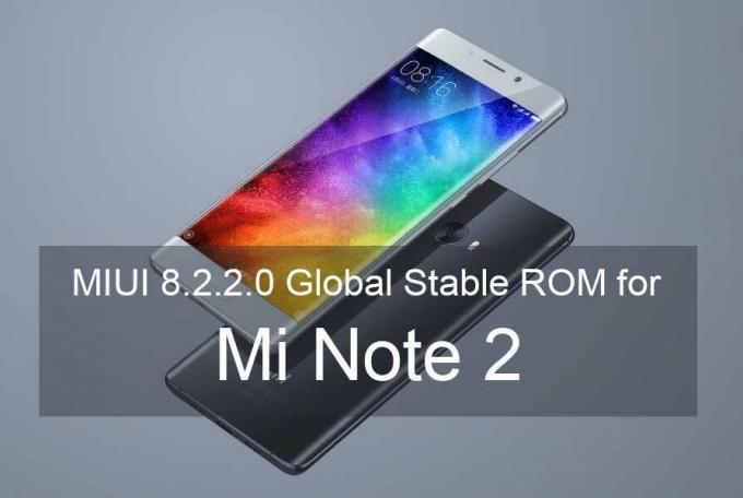 MIUI 8.2.2.0 Global Stable ROM til Mi Note 2