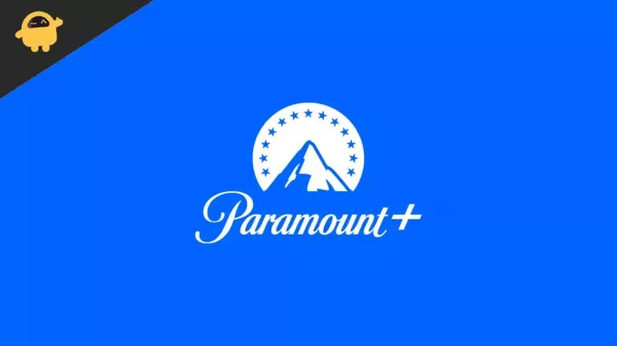 Paramount Plus preso na tela de carregamento