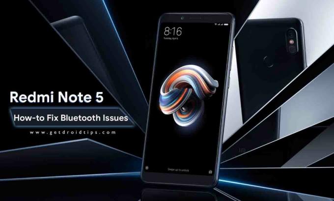 Redmi Note 5 Bluetooth-yhteyden ongelmat ja korjaukset
