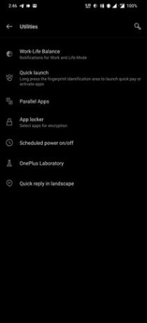 Paramètres du mode Pocket manquants du OnePlus 7 Pro