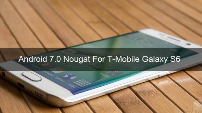 Last ned Installer G925TUVU5FQE1 Android 7.0 Nougat For T-Mobile Galaxy S6 Edge