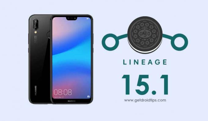 Prenesite in namestite Lineage OS 15.1 za Huawei P20 Lite