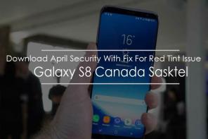 Lataa päivitys huhtikuun tietoturva Galaxy S8 Canada Sasktelille, jossa on korjaus punaisen sävyn ongelmaan