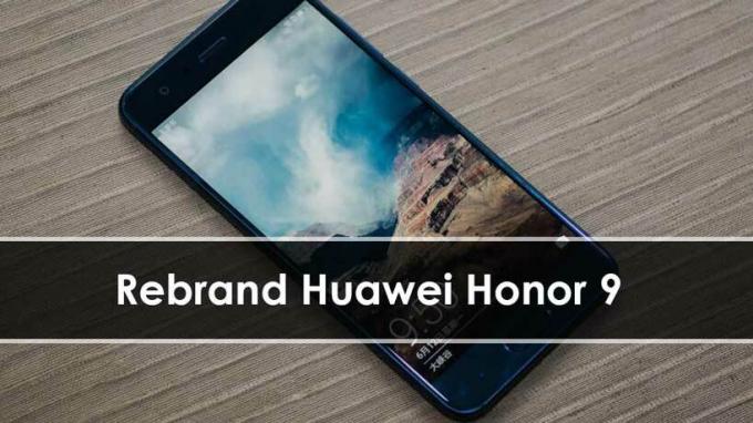 Руководство по ребрендингу Huawei Honor 9