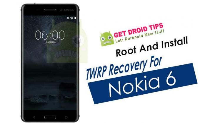 كيفية عمل روت وتثبيت ريكفري TWRP لهاتف Nokia 6