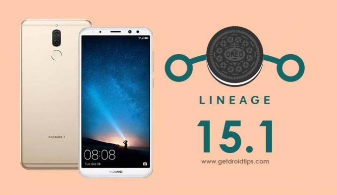 „Lineage OS 15.1“, skirta „Huawei Nova 2i“