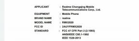 Realme C3s obtient la certification FCC; Lancement bientôt!