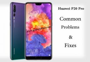 Vanlige problemer med Huawei P20 Pro