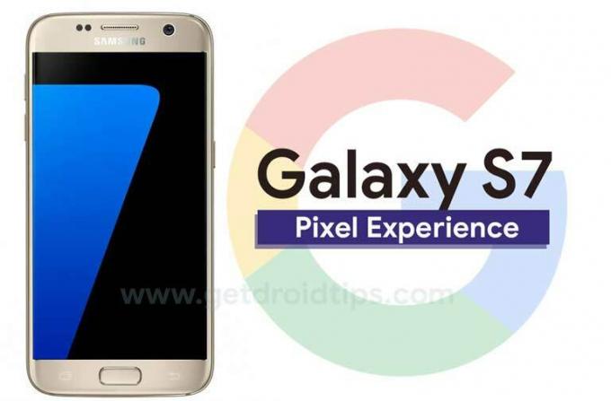 Ladda ner Pixel Experience ROM på Samsung Galaxy S7 med Android 10 Q
