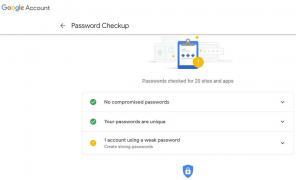 Kuinka muuttaa vaarallisia salasanoja Google-tililläsi