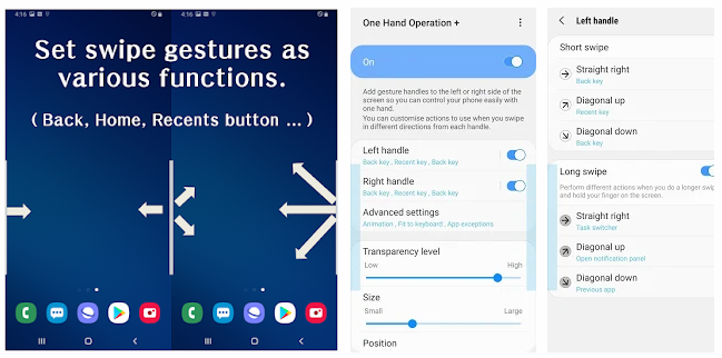 Töltse le a Samsung One Hand Operation APK alkalmazási útmutatót