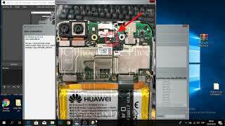 Bootloaderi avamine Huawei P Smart 2018 -s (joonis), kasutades PotatoNV -d