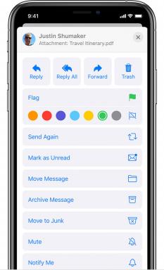 Como sinalizar e-mails com cores diferentes no iPhone e iPad no aplicativo Apple Mail