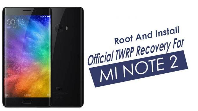 Come installare la recovery TWRP ufficiale su Xiaomi Mi Note 2 e eseguirne il root
