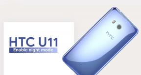 Az éjszakai mód engedélyezése a HTC U11 készüléken