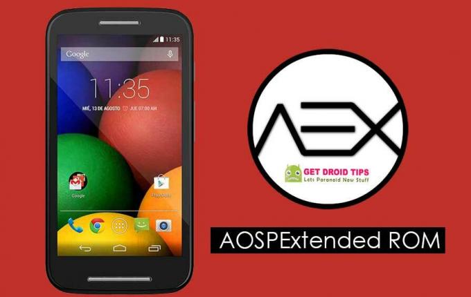 Cum se instalează AOSPExtended pentru Motorola Moto E