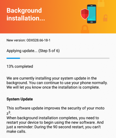 Download ODXS28.66-18-1: Verizon Motorola Moto Z3 August 2018 Sicherheit