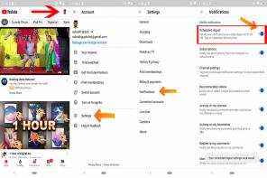 A YouTube-értesítések ütemezése Android-eszközön (hogyan)