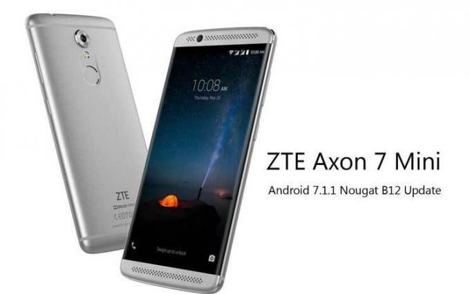 Λήψη και εγκατάσταση B12 Android 7.1.1 Nougat ZTE Axon 7 Mini