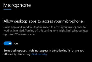 Como ativar ou desativar a câmera e o microfone no Windows 10