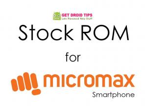 Nainstalujte Stock ROM na Micromax Canvas Doodle 4 Q391 (oficiální firmware)
