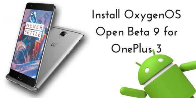 Lataa ja asenna OxygenOS Open Beta 9 for OnePlus 3