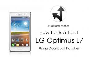 Kaip sujungti dvigubą įkrovą „LG Optimus L7“ naudojant dvigubą įkrovos pataisiklį